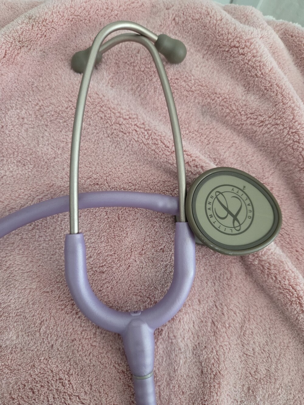 3M Littman Lightweight S.E. Stethoscope Lilac used condition